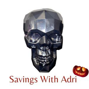 Hyde And Eek Boutique Skull Purple  & Black Halloween 2018 Target Hyd  Skull